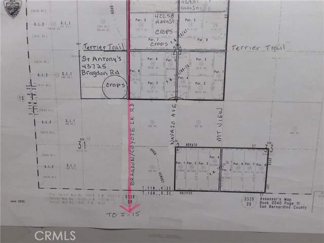 Detail Gallery Image 2 of 6 For 0 Virtue Rd, Newberry Springs,  CA 92365 - – Beds | – Baths