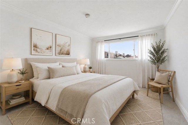 2nd bedroom virtually staged