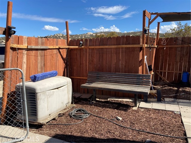 Yard around the RV