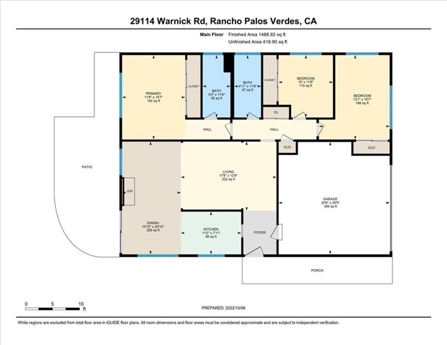 29114 Warnick Road, Rancho Palos Verdes, California 90275, 3 Bedrooms Bedrooms, ,2 BathroomsBathrooms,Residential,Sold,Warnick,SB22215634