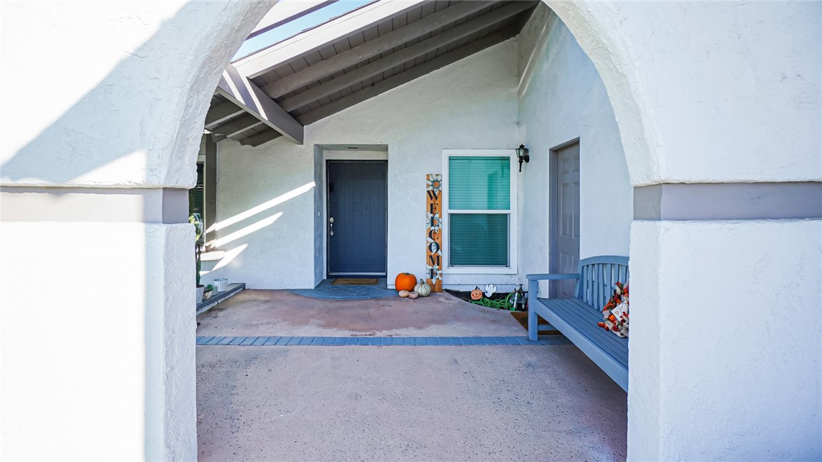 Porch area of home