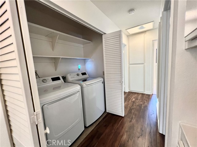 Indoor Laundry closet