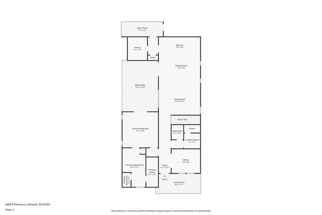 Detail Gallery Image 55 of 55 For 2929 E Penny, Ontario,  CA 91761 - 3 Beds | 2/1 Baths