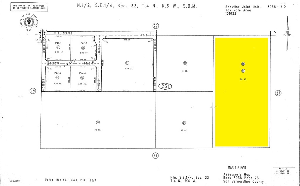 0 El Centro Road, Phelan, CA 92371