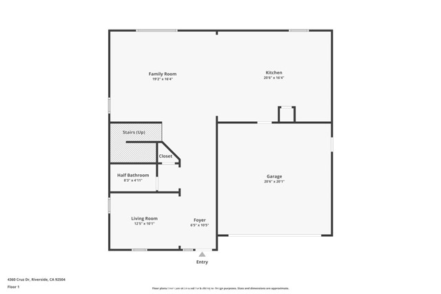 4360 Cruz Drive, Riverside, California 92504, 4 Bedrooms Bedrooms, ,2 BathroomsBathrooms,Single Family Residence,For Sale,Cruz,SW24096958