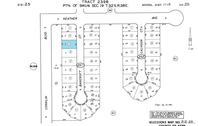 Detail Gallery Image 6 of 6 For 0 Bancroft Ct #1, California City,  CA 93505 - – Beds | – Baths