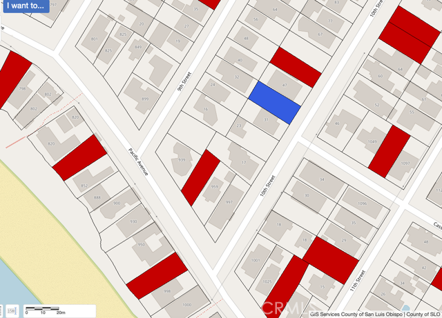 Map of nearby vacation rentals