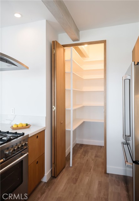 Large walk-in pantry