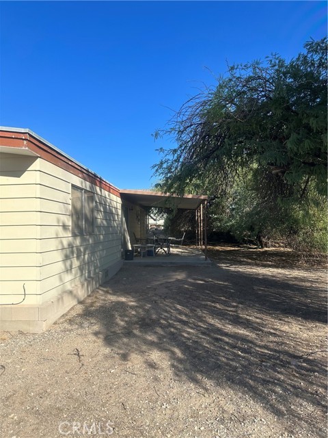 Backyard with patio