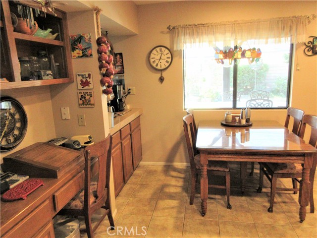 Kitchen with Built in Desk