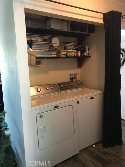 Laundry area