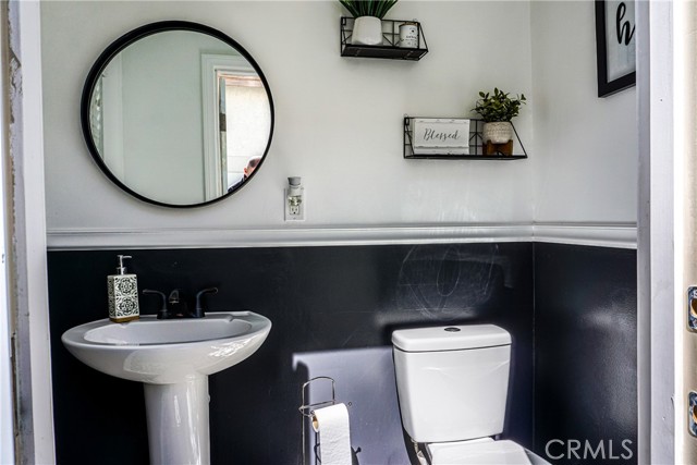Outdoor bathroom