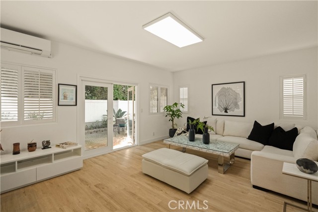 family room open to kitchen