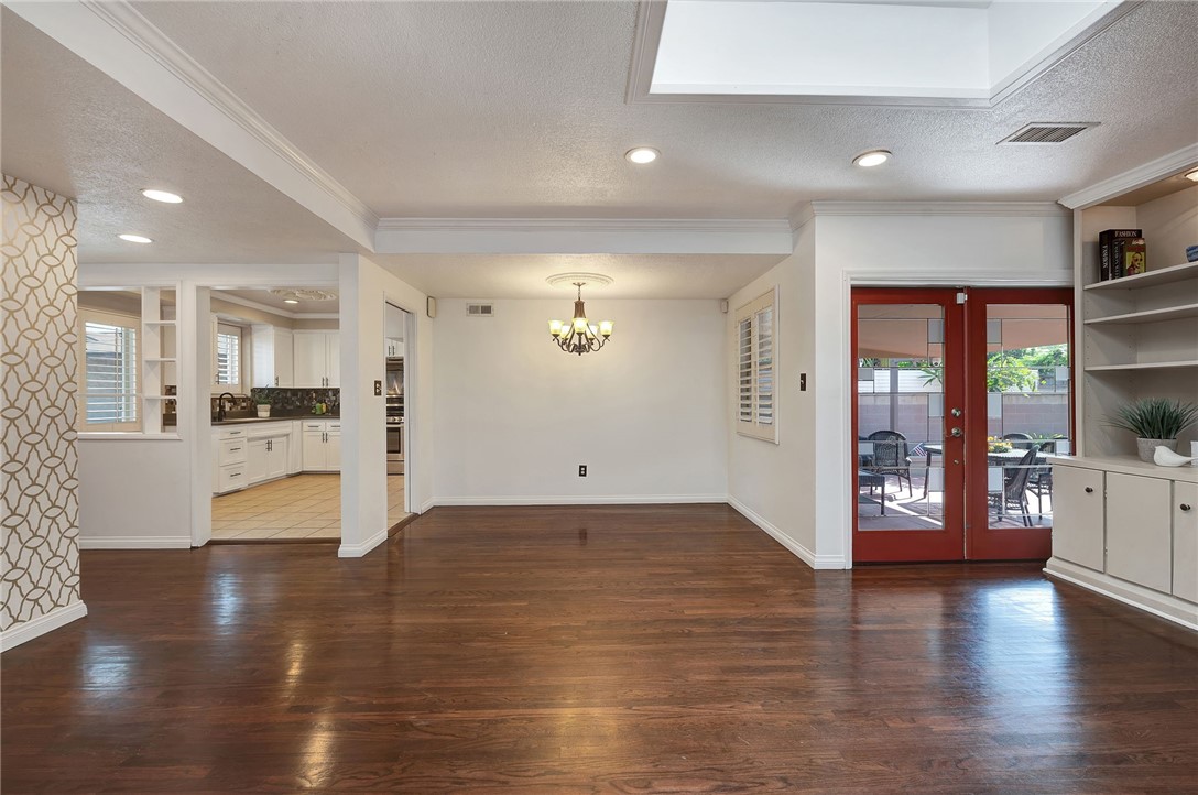 Living Room and Dining Room