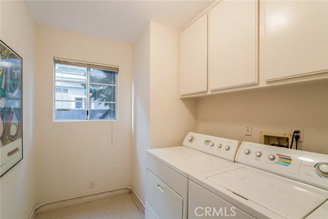 Downstairs laundry room