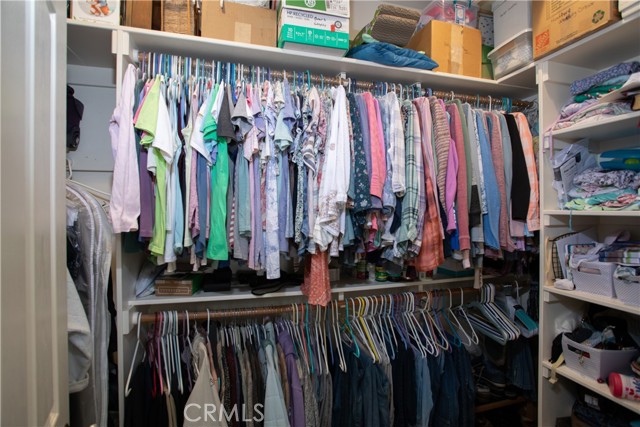 Master bedroom closet