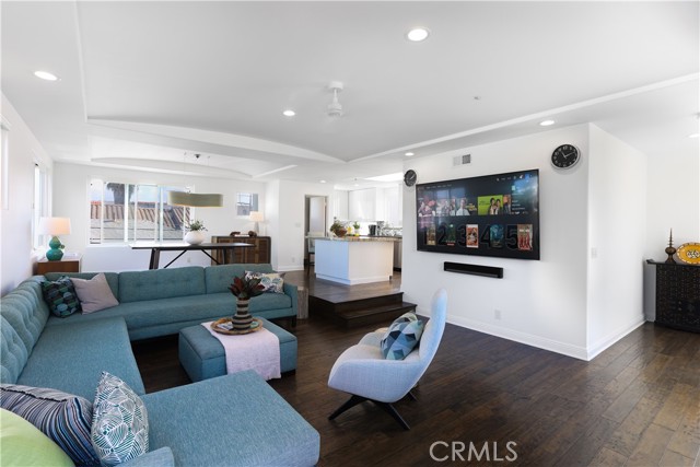 Another view of living room toward dining room area