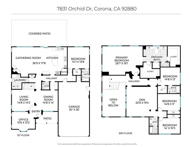 7831 Orchid Drive, Eastvale, California 92880, 5 Bedrooms Bedrooms, ,4 BathroomsBathrooms,Single Family Residence,For Sale,Orchid,CV24155595