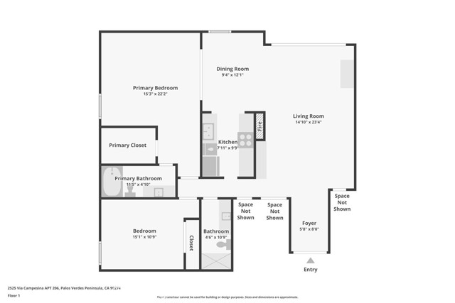 2525 Via Campesina, Palos Verdes Estates, California 90274, 2 Bedrooms Bedrooms, ,2 BathroomsBathrooms,Residential,Sold,Via Campesina,SB24123209