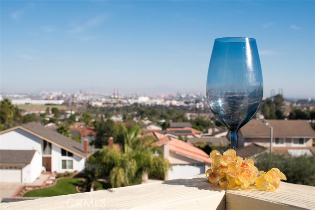 Enjoy Views of the Harbor, mountains and Vincent Thomas Bridge