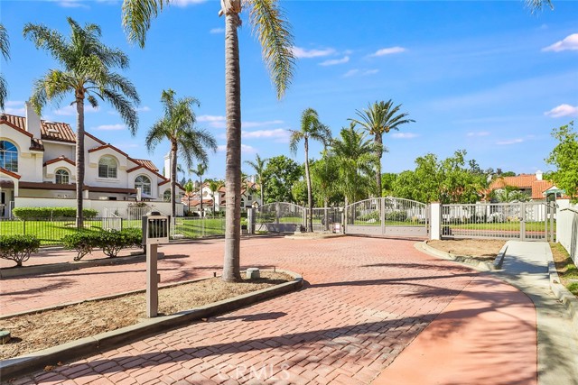 Gated Entrance to Palm Colony
