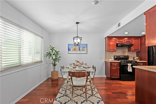 Dining area with room for 8 or more.