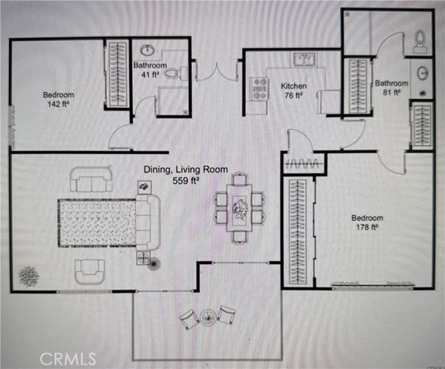 Detail Gallery Image 8 of 8 For 2387 via Mariposa W., Laguna Woods,  CA 92637 - 2 Beds | 2 Baths