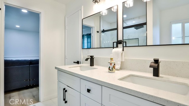 Upstairs master bathroom