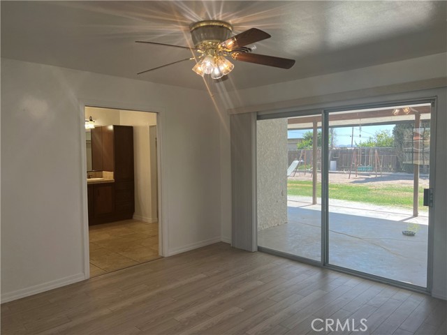 Main Bedroom with Patio Slider