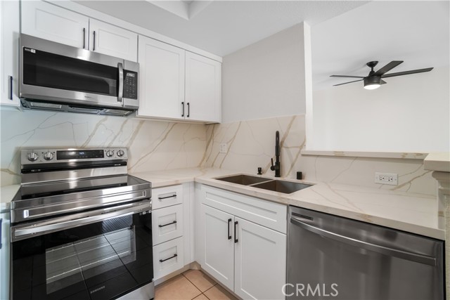 New stainless steel appliances