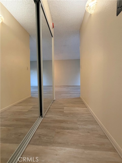 Hallway to living room Hallway to living room
