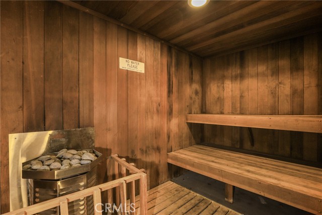 His and hers Saunas next to the gym!
