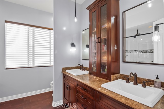 Primary bathroom suite