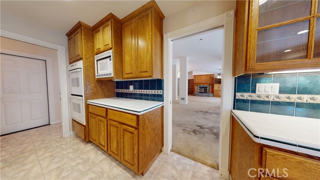 Kitchen View to Dining Room