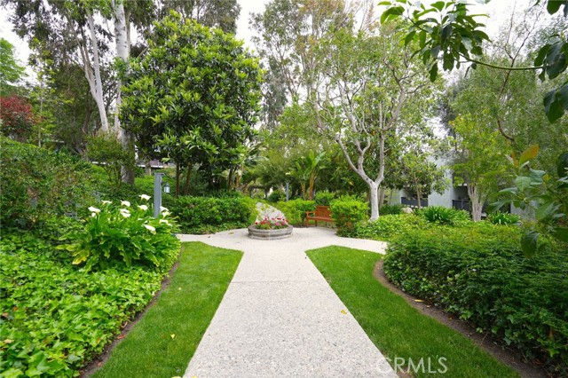 Garden pathways, streams waterfalls ponds