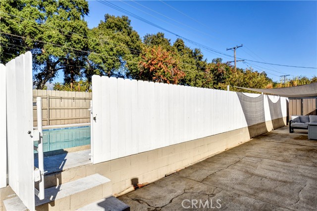 Fenced Pool Area