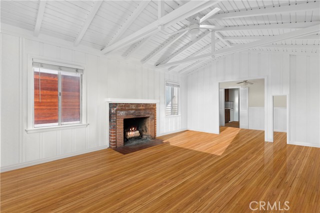 Cozy Brick fireplace