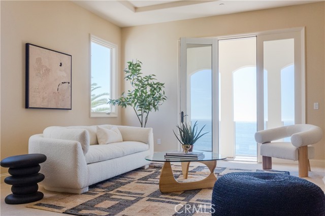 Formal living room on the main level.