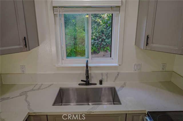 Kitchen sink & window