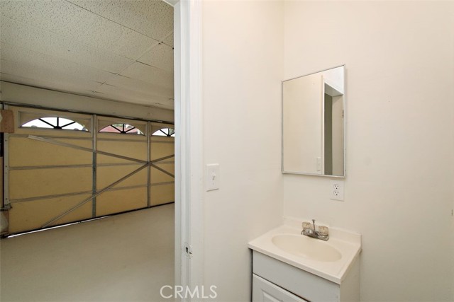 Bathroom in Garage