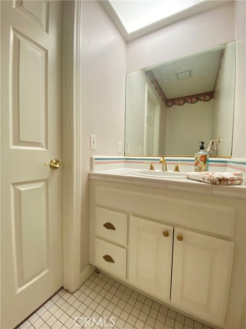 Downstairs Powder room