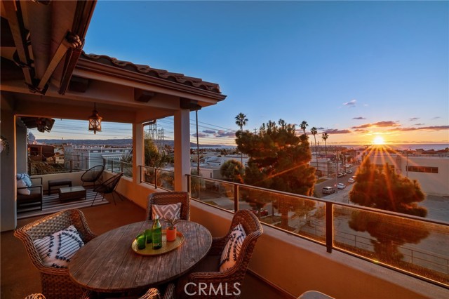Enjoy those gorgeous sunsets and ocean views from your living room and balcony