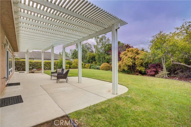 Extra Large Patio in Backyard