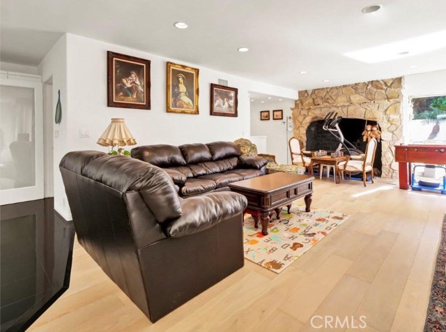 Family Room with Fireplace