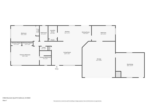 Detail Gallery Image 49 of 49 For 51864 Mountain Quail Pl, Oakhurst,  CA 93644 - 3 Beds | 2 Baths