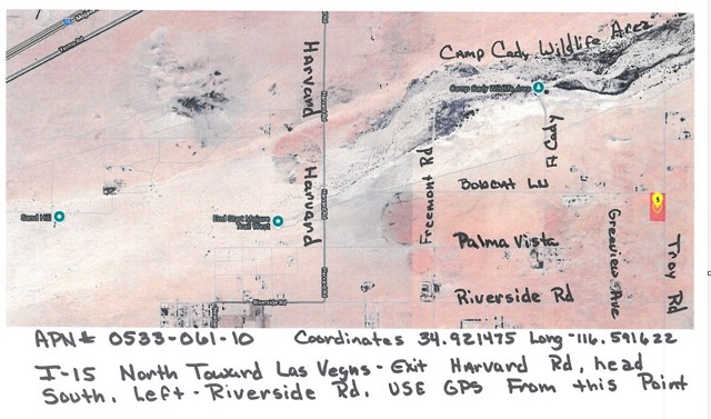 10 Fort Caddy, Newberry Springs, California 92365, ,Land,For Sale,10 Fort Caddy,CRHD24090601