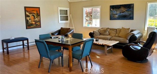 Living and dining area