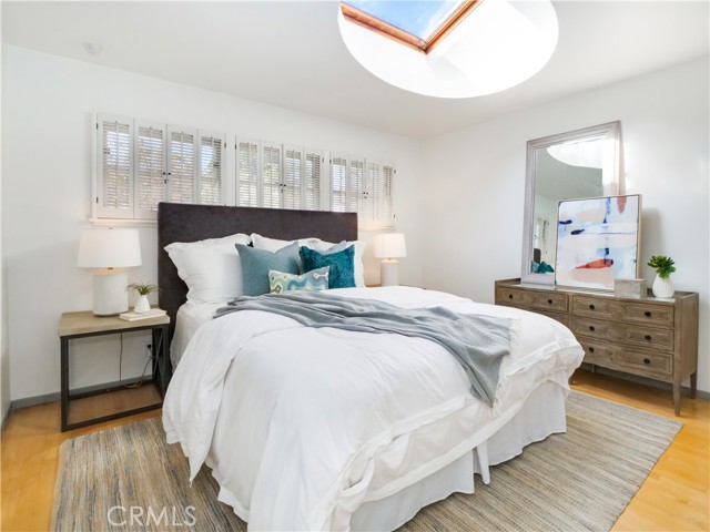 Primary Bedroom with Skylight