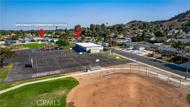 Across the street from Westmont Elementary School and Westmont Park