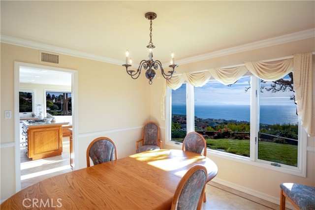 Dining room with fantastic view